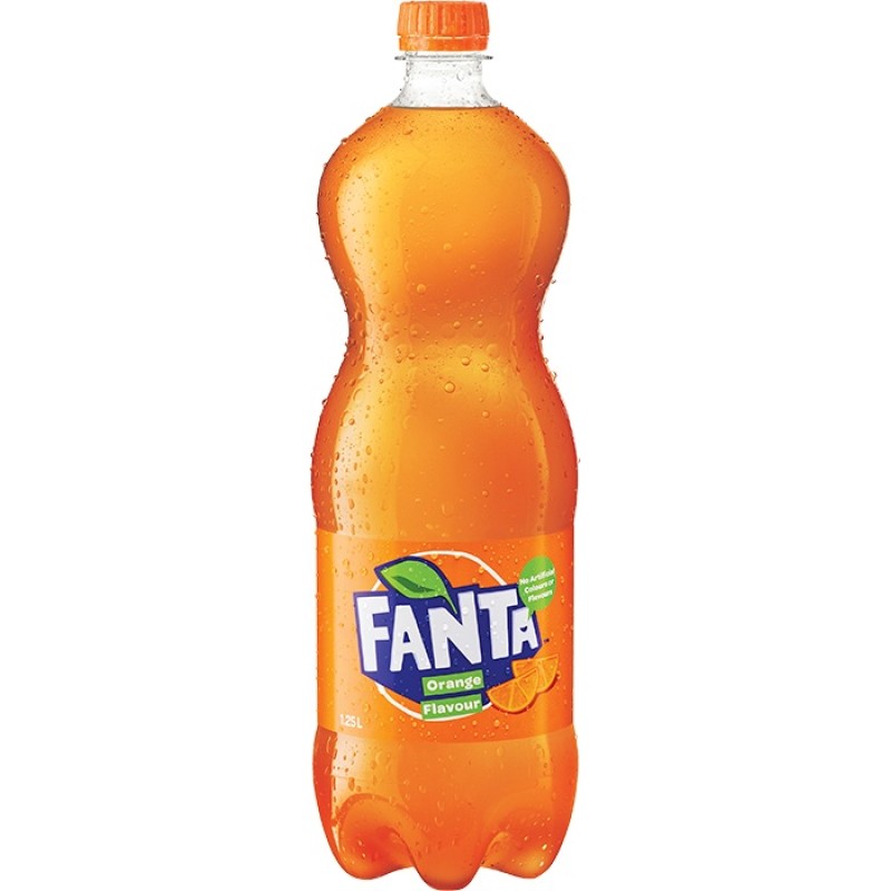 FANTA ORANGE 1.25LITRES