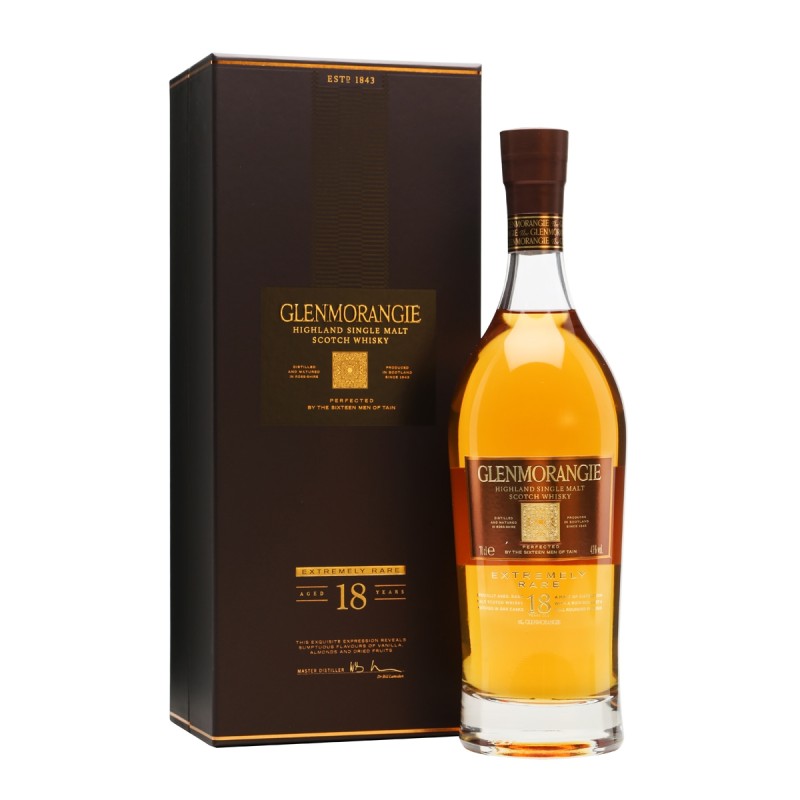 GLENMORANGIE 18 YEAR OLD WHISKY 700ML