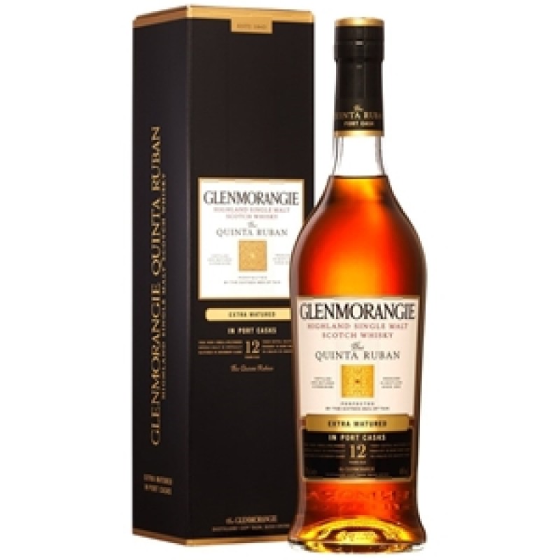 GLENMORANGIE QUINTA RUBAN 12 YEAR OLD WHISKY 700ML