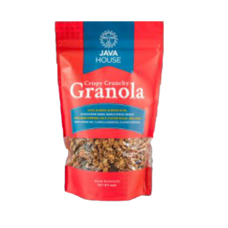 JAVA HOUSE CRISPY CRUNCHY GRANOLA 400 GRAMS