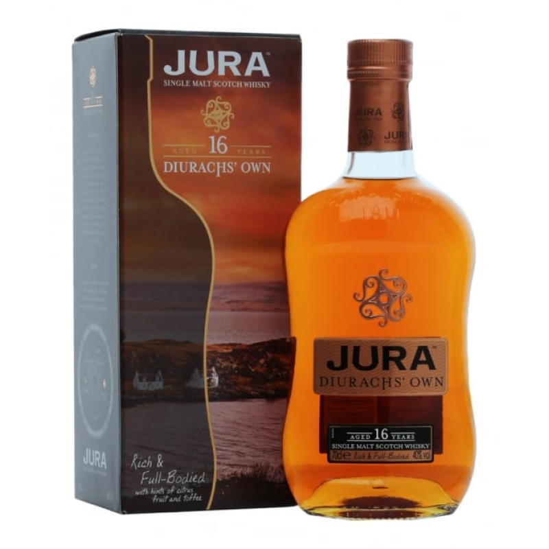 JURA 16 YEAR OLD WHISKY 700ML