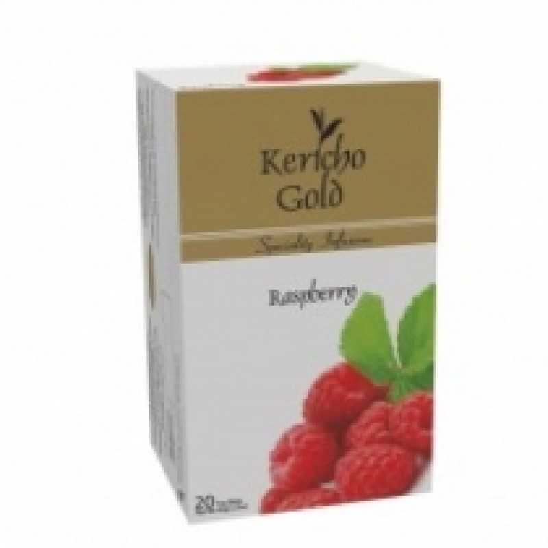 KERICHO GOLD RASPBERRY TEA BAGS 20's