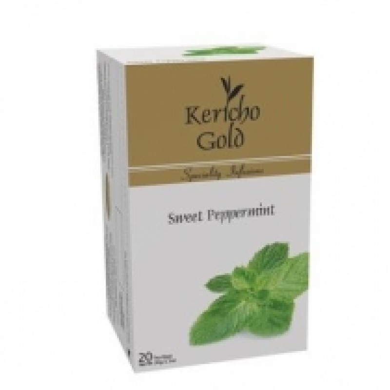 KERICHO GOLD PEPERMINT TEA BAGS 20's