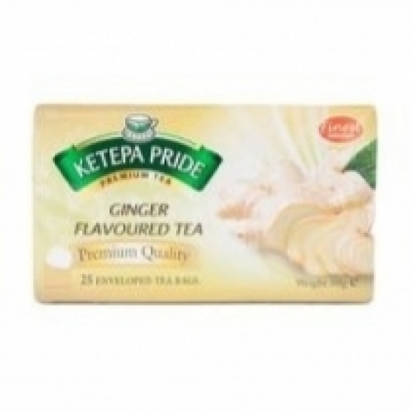 KETEPA ENVELOPE TEA BAGS GINGER 25S