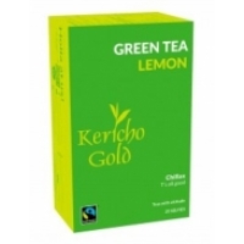 KERICHO GOLD GREEN TEA & LEMON TEA BAGS 25's