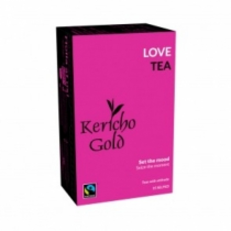 KERICHO GOLD LOVE TEA BAGS 25's