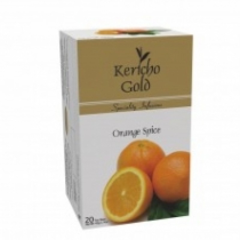 KERICHO GOLD ORANGE SPICE TEA BAGS 20's