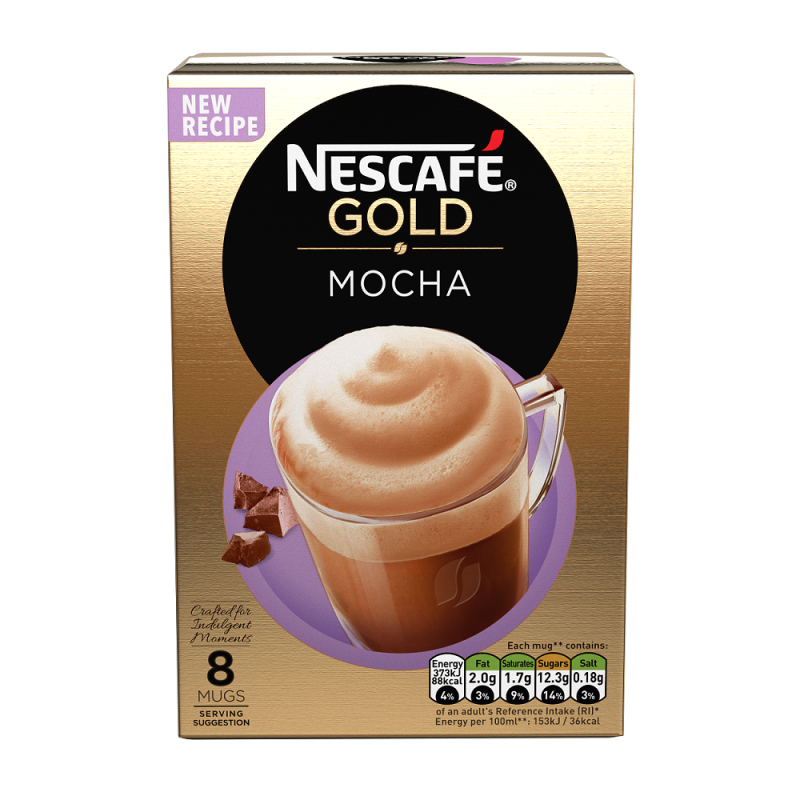 NESCAFE GOLD MOCHA BOX 8Sachets x 22g