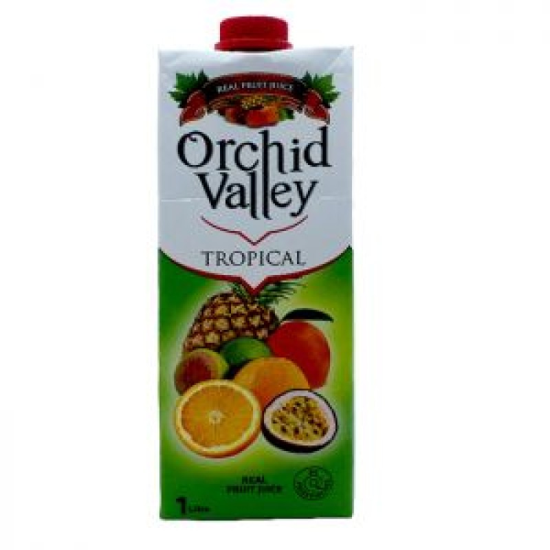 ORCHID VALLEY TROPICAL JUICE 1 LITRE