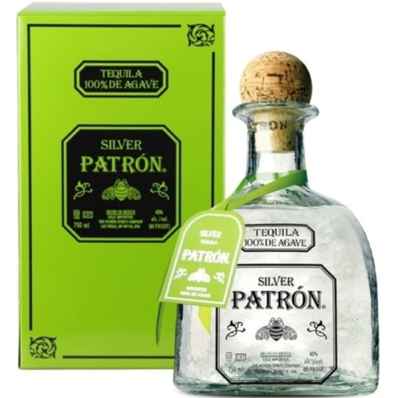 PATRON SILVER TEQUILA 750ML