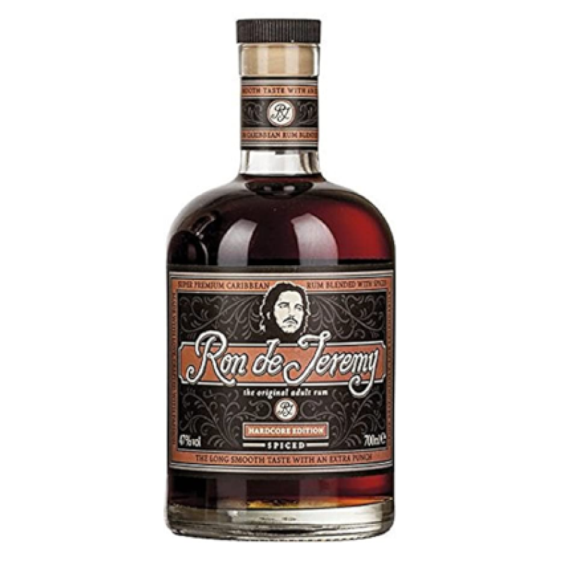 RON DE JEREMY SPICED HARDCORE EDITION WHISKY 0.7L