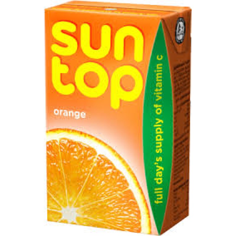 SUN TOP ORANGE JUICE 1 LITRE