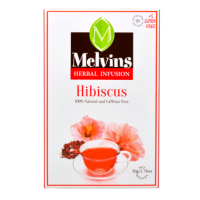 MELVINS HIBISCUS HERBAL TEA BAGS 25S