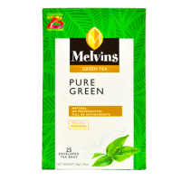 MELVINS PURE GREEN TEA BAGS  25S