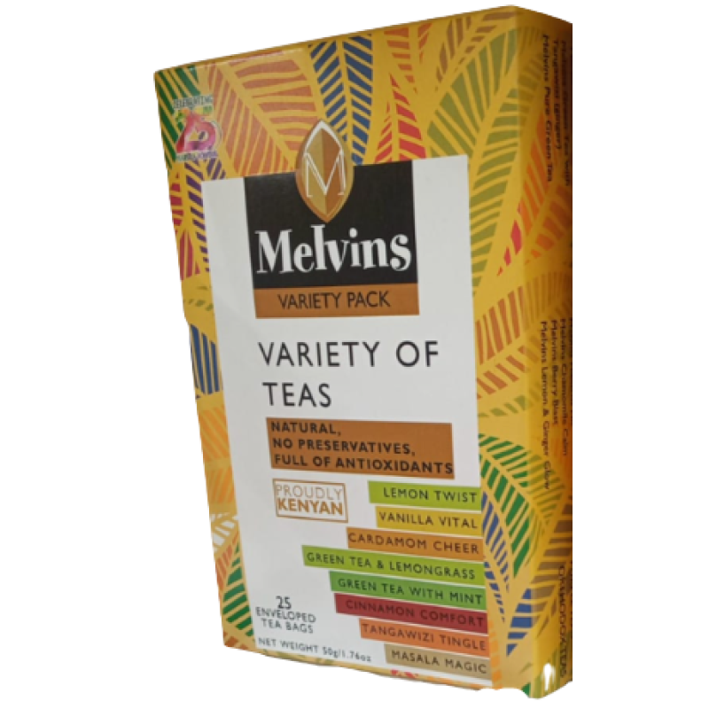 MELVINS VARIETY OF TEAS 25S