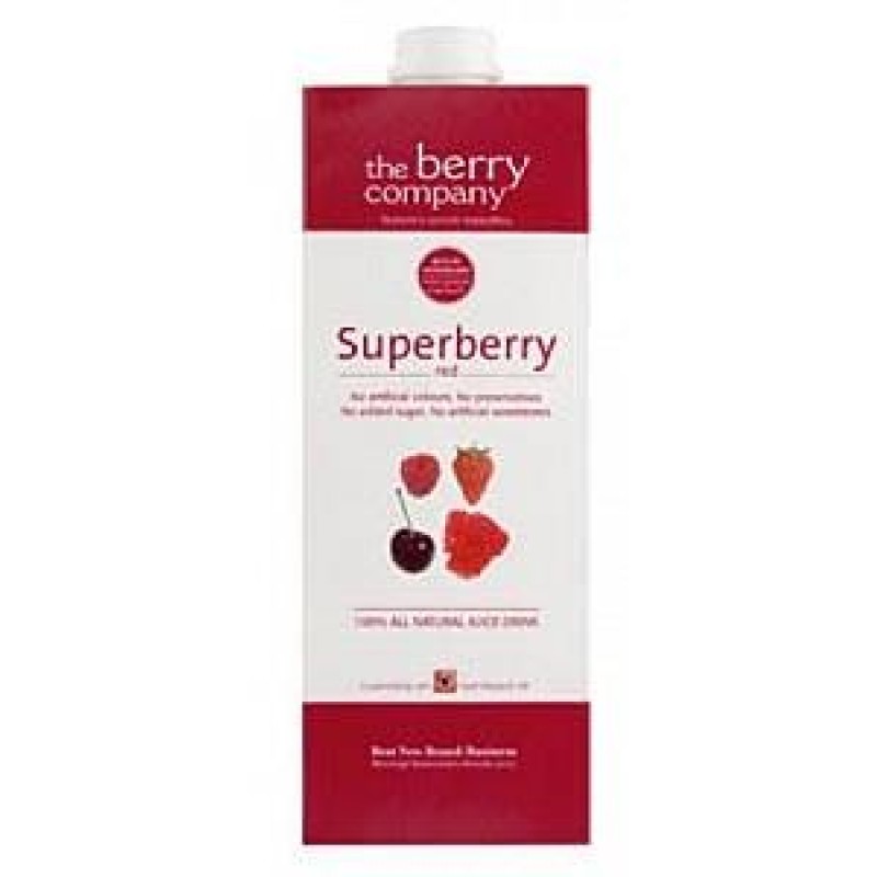 THE BERRY COMPANY SUPER BERRIES RED AMBIENT JUICE 1LITRE