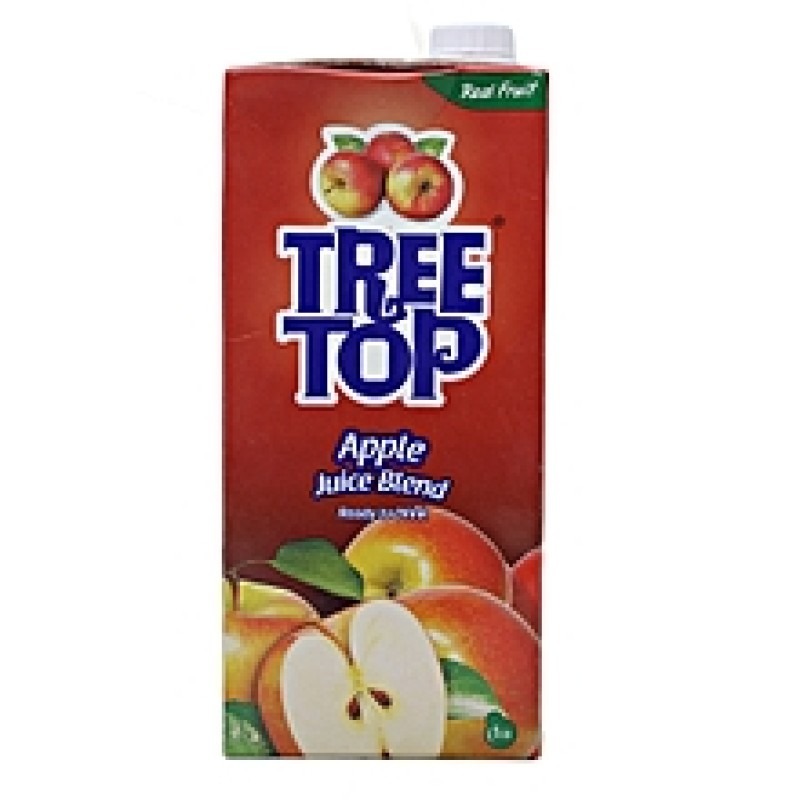 TREETOP APPLE JUICE BLEND TETRA 1L