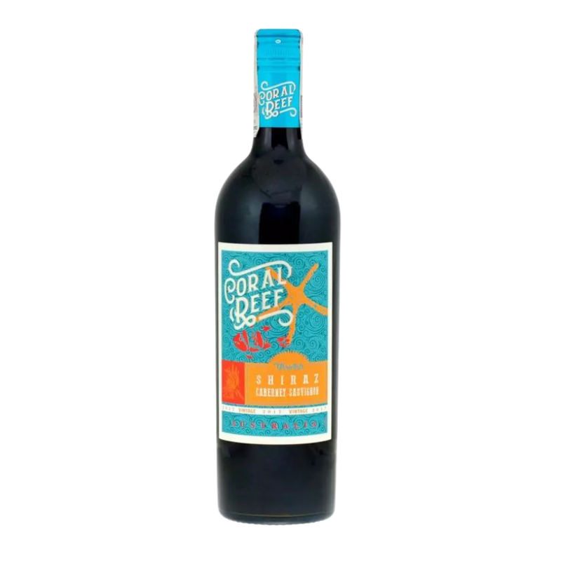 Coral Reef Shiraz Cabernet Wine 750ml
