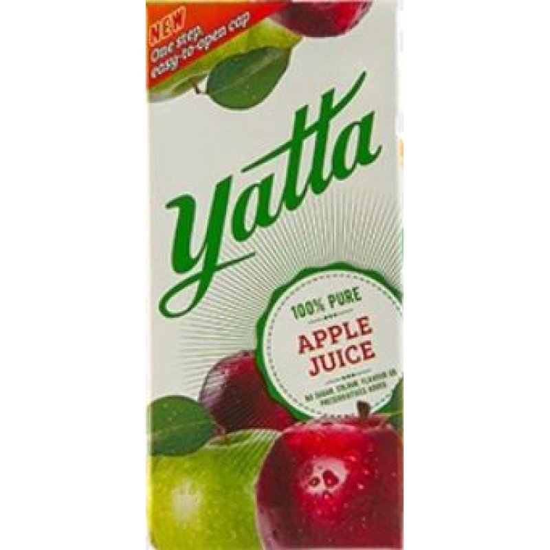 YATTA APPLE  JUICE 1 LITRE 100% PURE