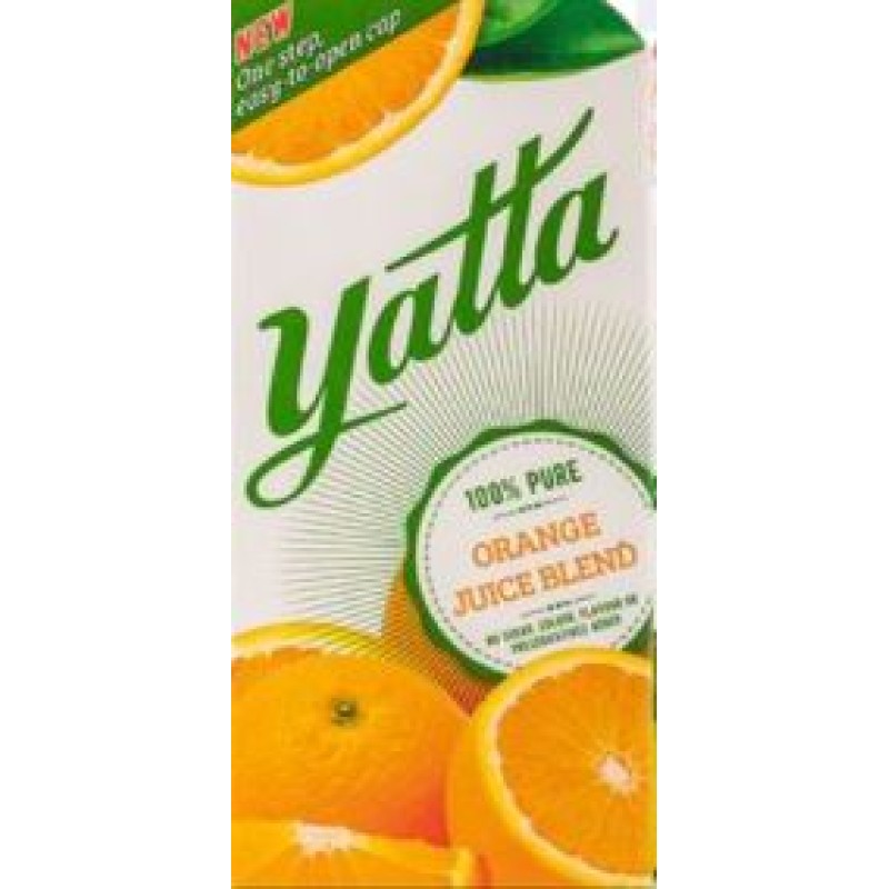 YATTA ORANGE  JUICE 1 LITRE 100% PURE