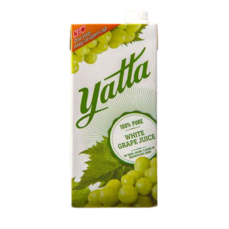 YATTA WHITE GRAPE JUICE 1LITRE 100% PURE