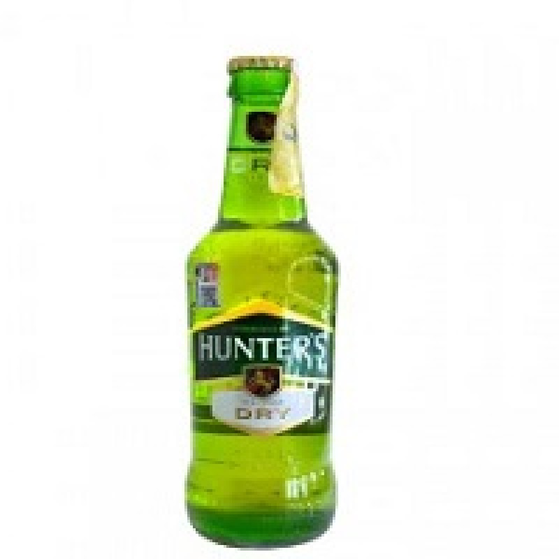 HUNTERS DRY CIDER BEER 330ML BOTTLE