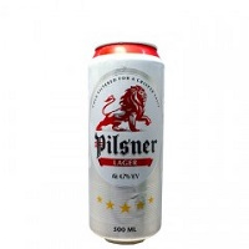 PILSNER LAGER BEER CAN 500ML 