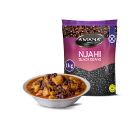 AMANA NJAHI BLACK BEANS 1 KG