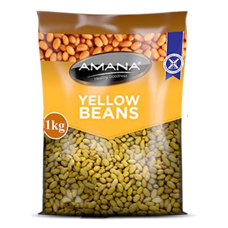 AMANA YELLOW BEANS 1KG