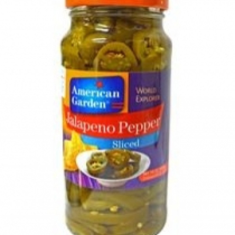 AMERICAN GARDEN SLICED JALAPENO PEPPER 453G