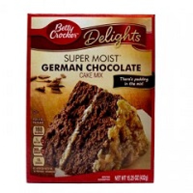 BETTY CROCKER GERMAN CHOCOLATE CAKE MIX 432G