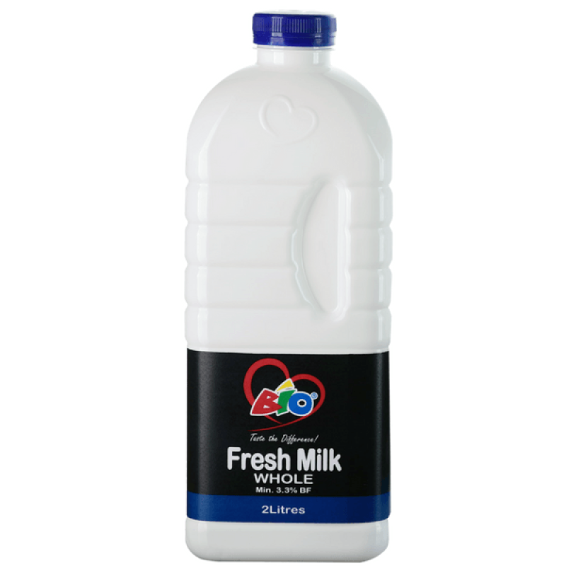 BIO FRESH WHOLE MILK 2 LITRES