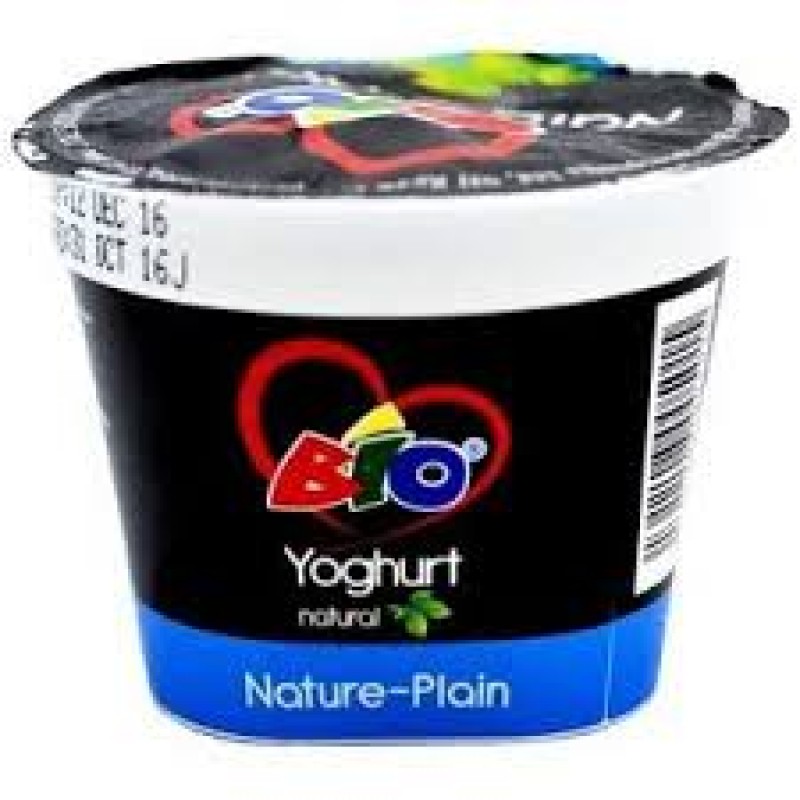 BIO NATURE PLAIN YOGHURT 90 ML