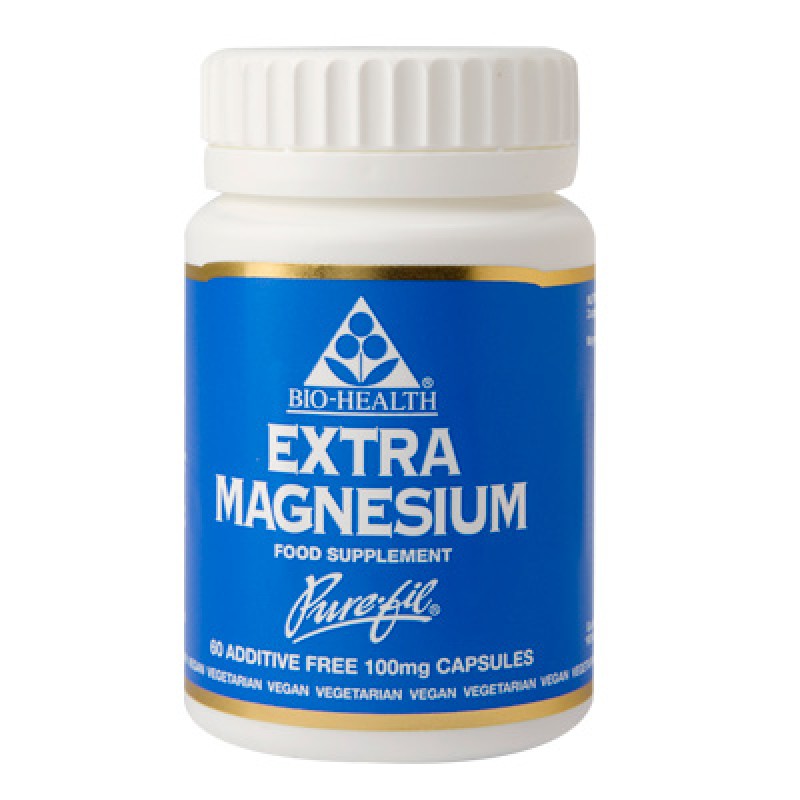 BIO HEALTH EXTRA MAGNESIUM 100MG 60 CAPULES