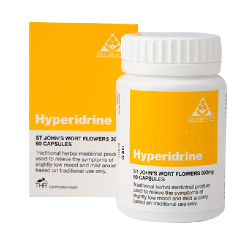 BIO HEALTH HYPERIDRINE ST JOHN’S WORT 300MG