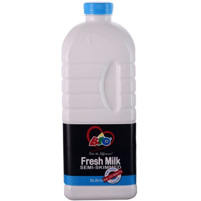 BIO SEMI-SKIMMED MILK 2 LITRES