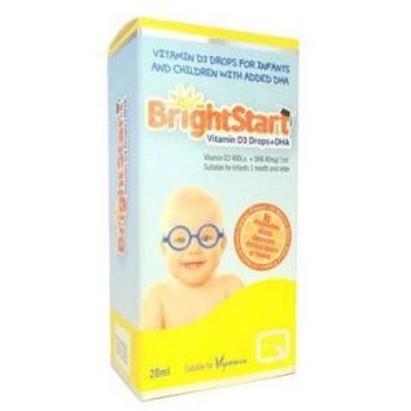 QUEST BRIGHTSTART INFANT VITAMIN D3 DROPS