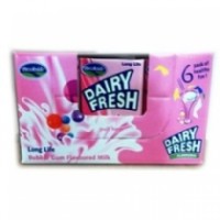 BROOKSIDE DAIRY FRESH 6 PACK  BUBBLEGUM FLAVORED MILK 250ML