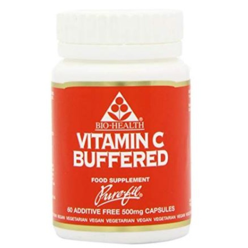 BIO HEALTH VITAMIN C BUFFERED 500MG 60 CAPS