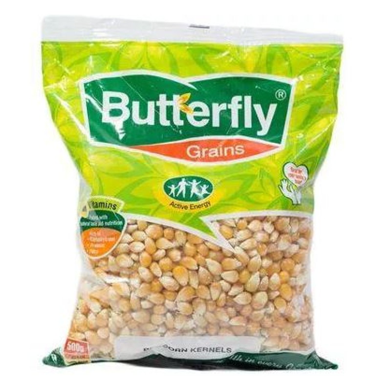 BUTTERFLY GRAIN POPCORN 500G