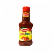 CLOVERS 400G HOT N SWEET SAUCE