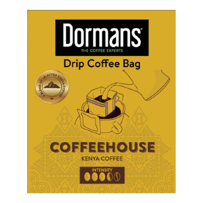 Dormans Coffeehouse Drip Coffee Bags 11g, 6 Satchets Dormans Coffeehouse Drip Coffee Bags 11g, 6 Satchets