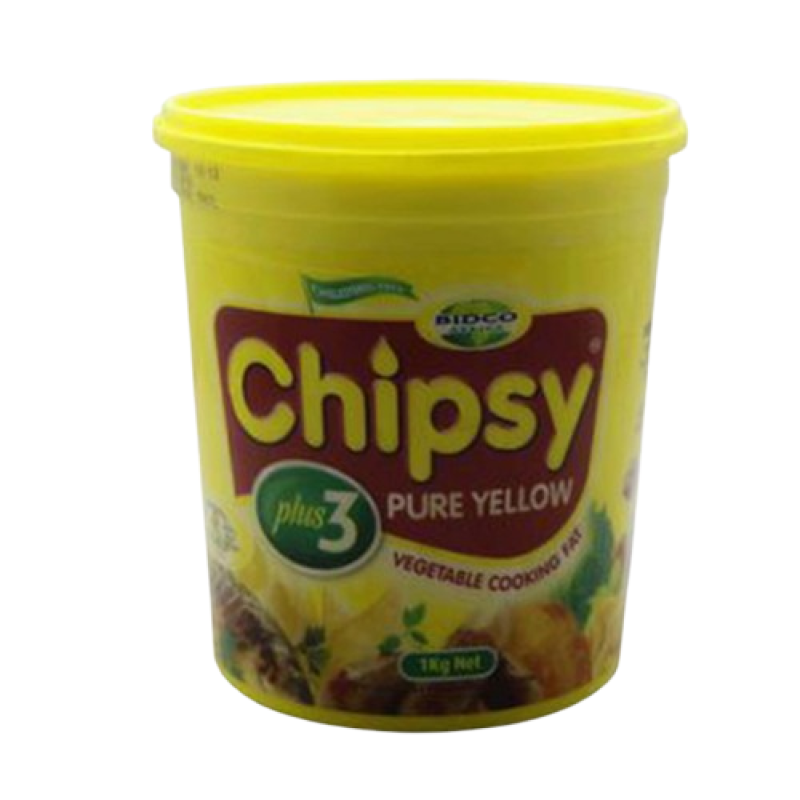 Bidco Chipsy Pure Yellow Vegetable Cooking Fat 500g