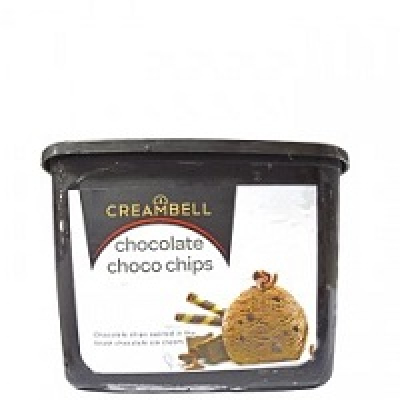 Creambell Chocolate Choco Chips Ice Cream 4L