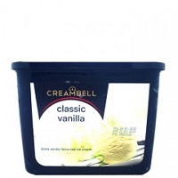 Creambell Classic Vanilla Ice Cream 4 Litres 