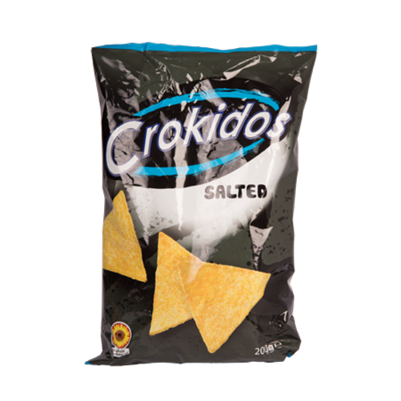 CROKIDOS SALTED POTATO CHIPS 200G