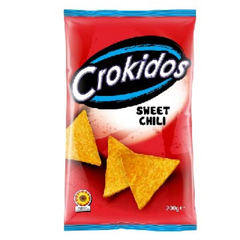 CROKIDOS SWEET CHILI POTATO CHIPS 200G