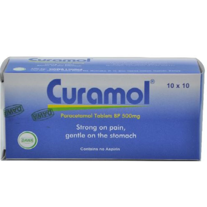 CURAMOL PARACETAMOL BP 500MG