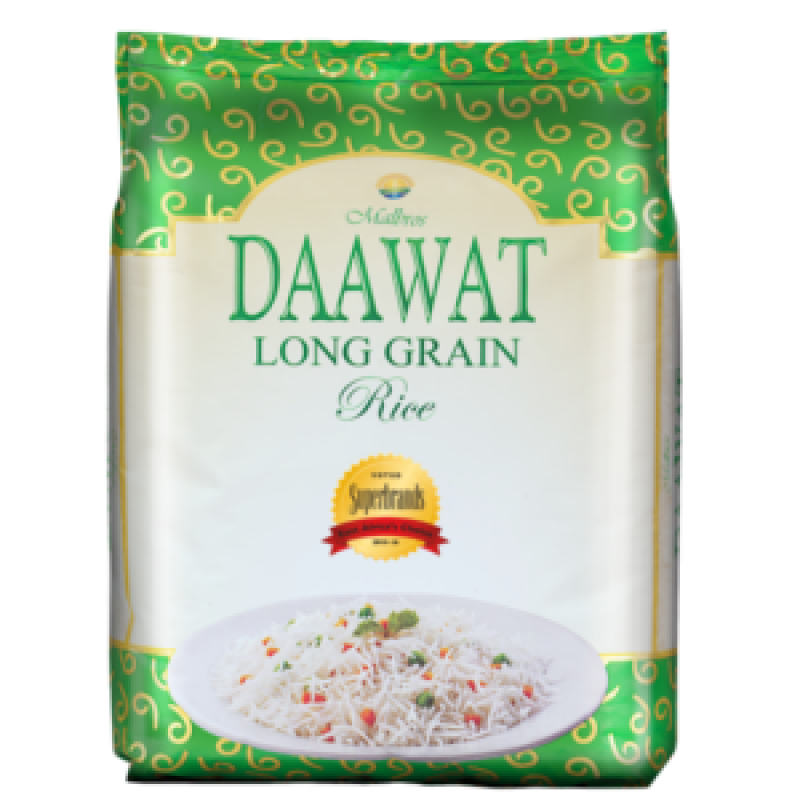 DAAWAT LONG GRAIN RICE 2KG