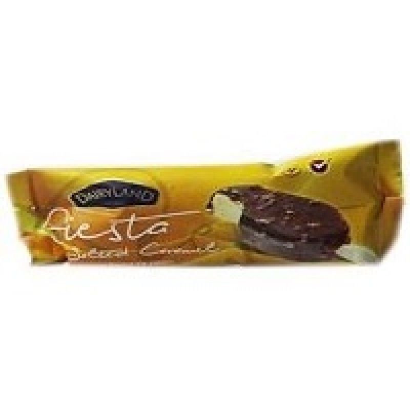 Dairyland Salted Caramel Fiesta ice cream covered with Chocolate and Peanuts 100ml 